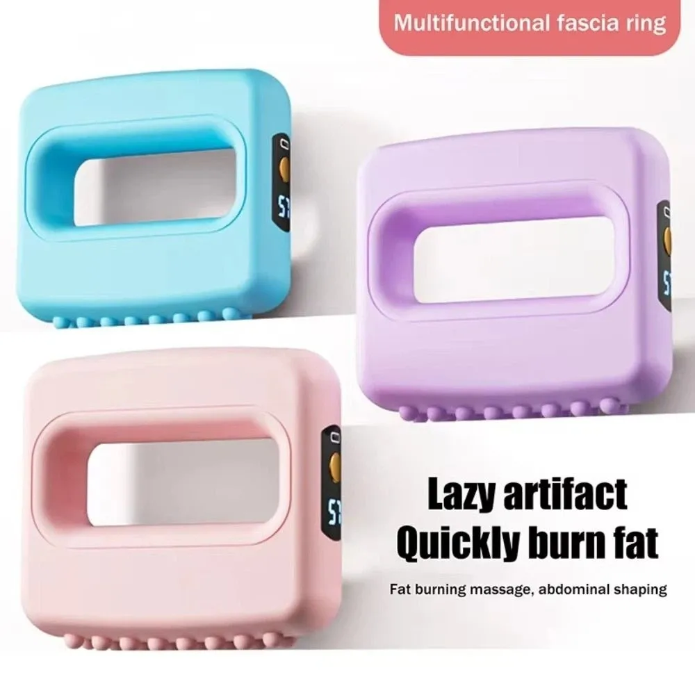 Portable Electric Fascia Massage Ring Adjustable Speed Ergonomic Electric Body Slimming Machine Compact Size Low Noise