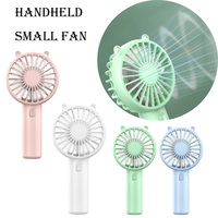 Portable USB Handheld Mini Fan Silent Cooling Fan for Office Outdoor Dorm Desktop Travel Small Rechargeable Cooler Personal Desk