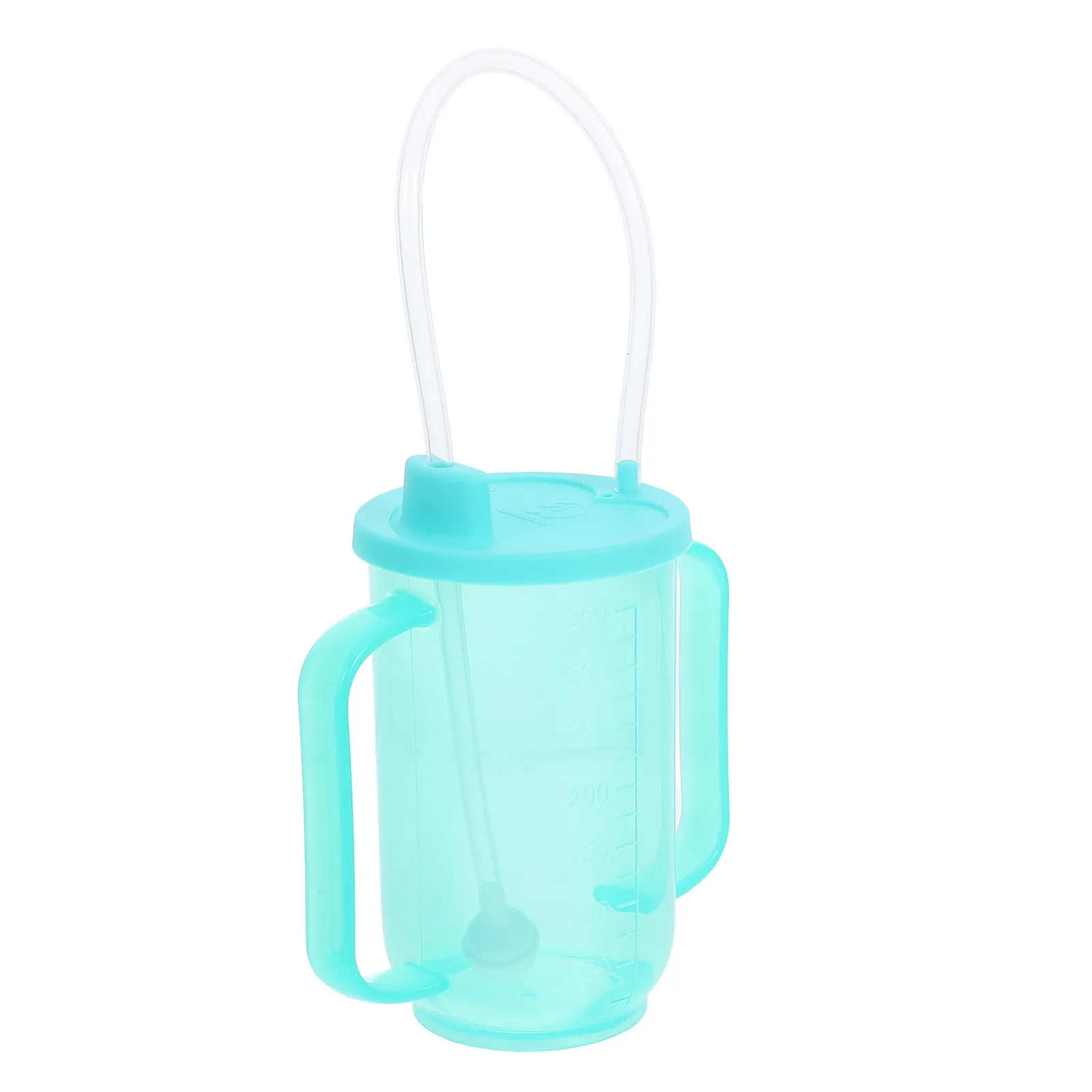 

Elder Care Water Cup 350ml Large Plastic PP Elderly Drinking Adaptive Sippy Cup Spill Proof Patient Nurses Senior