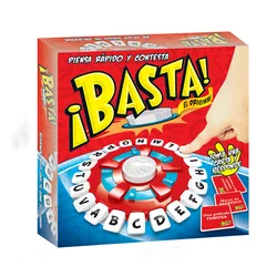 Juego de palabras en español, juego de mesa familiar de ritmo rápido, prensado de letras, Tapple, versión en español, nuevo