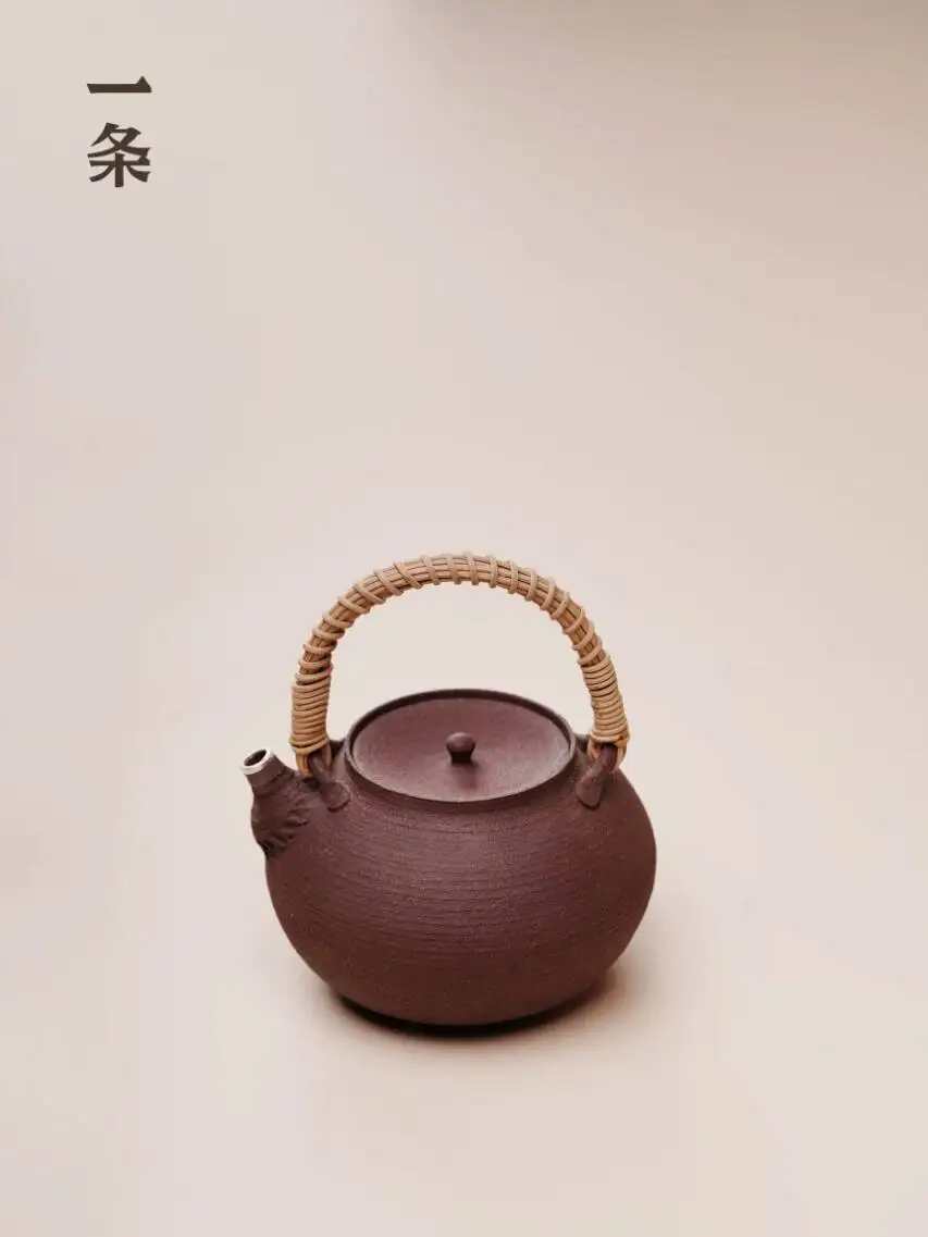 A New Style [Yuanting] Original Mineral Purple Clay Teapot For Brewing Tea