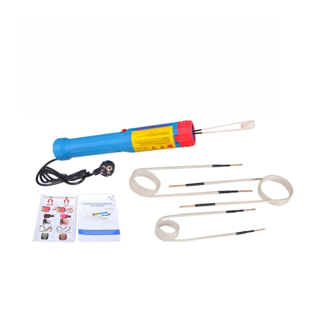 Automotive Disassembly Induction Heater, Handheld Electromagnetic Rust Nut Remover Equipped with Rotating Clamping Coil