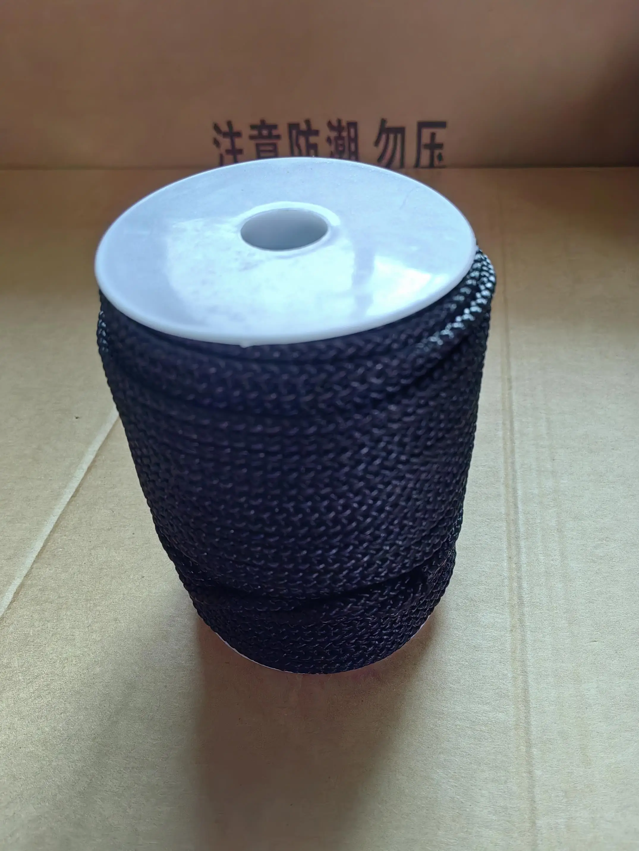 1 Roll 50 meters Cupping Pulling Rope for Dairy Milking Machine SCR  Cylinder   Black 
