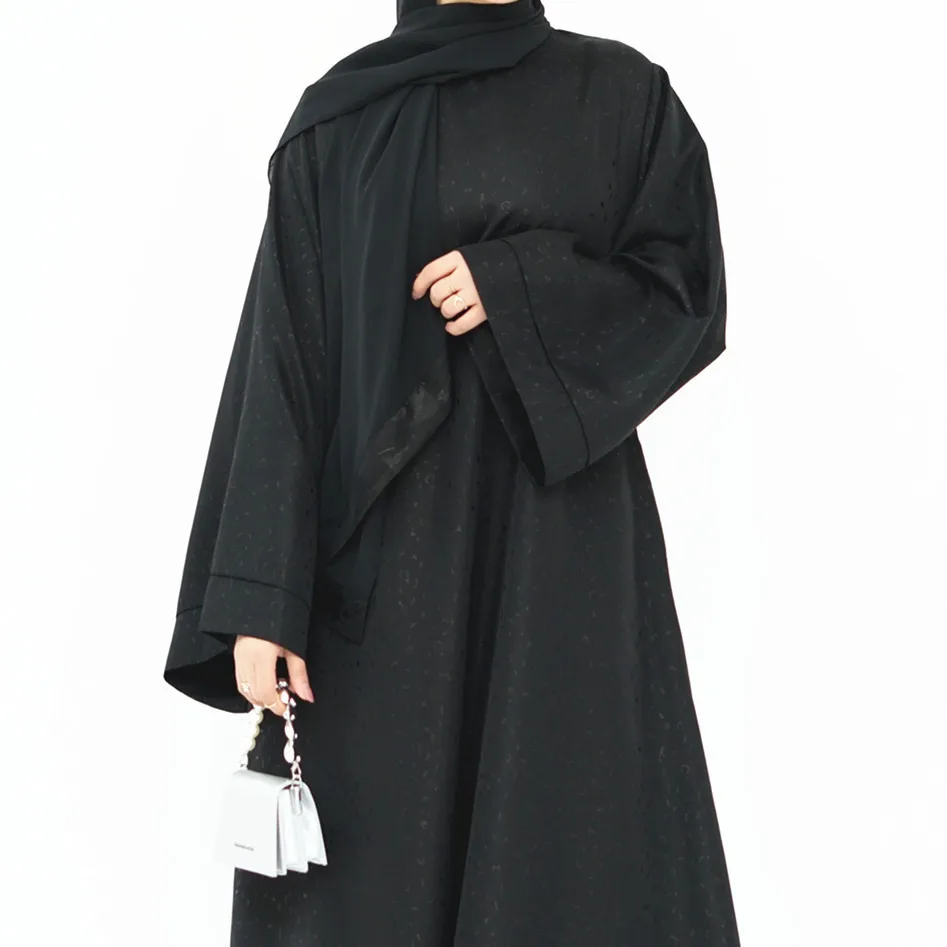 Ramadan luxe dubaï Abaya Jacquard mode musulmane Robe arabe Eid islamique Abayas pour les femmes vêtements de fête turquie Caftan Robe