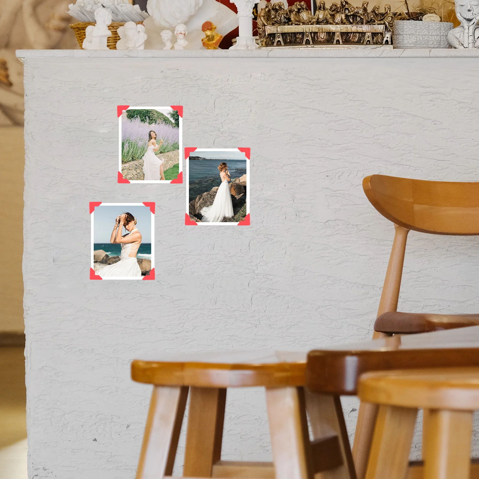 

480Pcs Photo Corners Self Adhesive Stickers for Albums Scrapbooks Picture Frames Cards Journal Mounting Craft Decoration