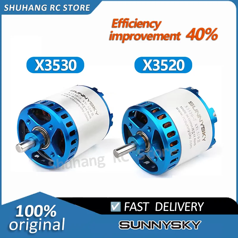 

SUNNYSKY X3520-III X3530-III I 445KV 560KV 780KV Бесщеточный двигатель для радиоуправляемых квадрокоптеров, самолетов с фиксированным крылом