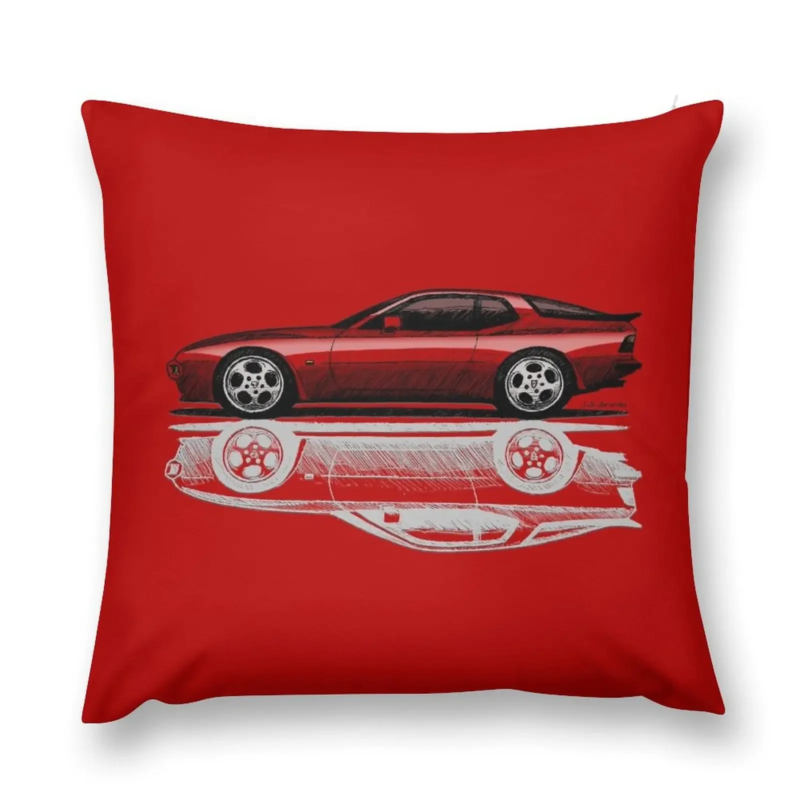 classic german sports car Throw Pillow Pillow Decor Pillowcases Cushion Covers Sofa pillow