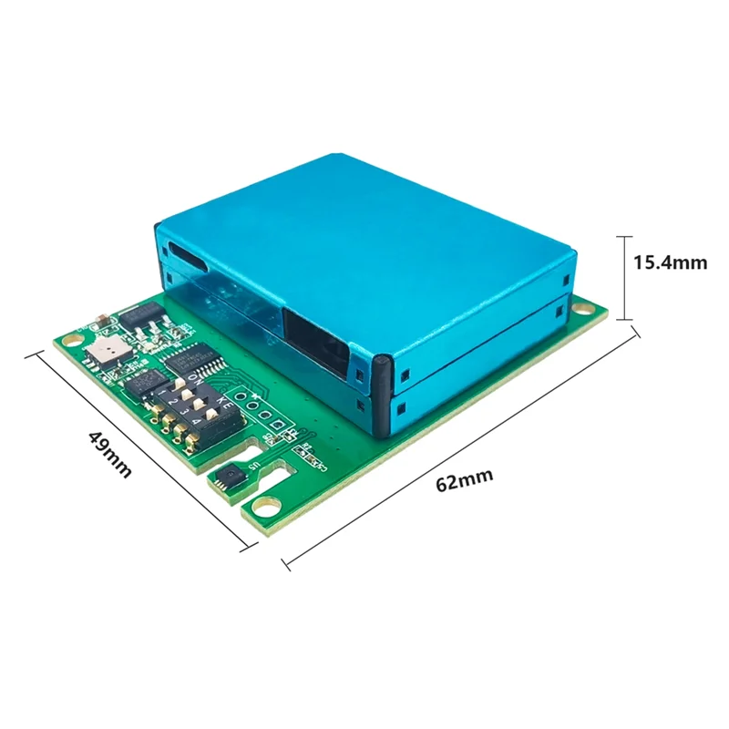A14M CO2 ฟอร์มาลดีไฮด์อุณหภูมิและความชื้น TVOC PM2.5 การตรวจจับ Air Quality Sensor RS485 เอาต์พุต M702B ใช้งานง่าย (UART)