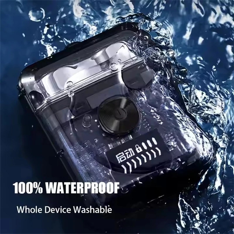 Xiaomi Komingdon Mini Afeitadora eléctrica portátil de viaje recortadora Facial afeitadora impermeable recargable pequeña máquina de afeitar