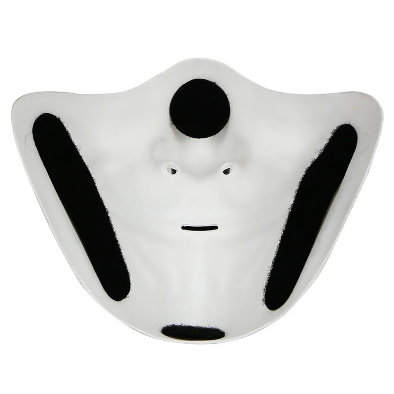 قناع الهالوين V-MASK التكتيكي، معدات الميدان CS الخارجية، دعائم الفيلم، قناع نصف وجه على شكل حرف V #3