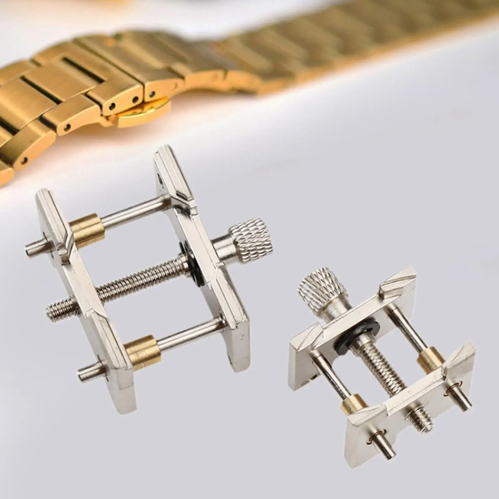 

2Pcs Watch Movement Clamp Watch Repair Tools for Home Use Craft Disassembly