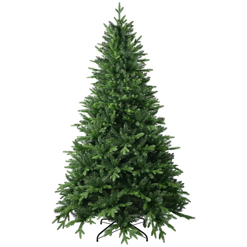 

PE mixed leaf Christmas tree shopping mall hotel layout props high-grade Christmas decorative tree