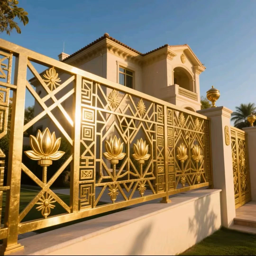 cj-Crewell Modern Wrought Iron Stair Balustrade Handrail Rust Water Resistant UV Protected ISO Certified 5-Year Warranty Floor@