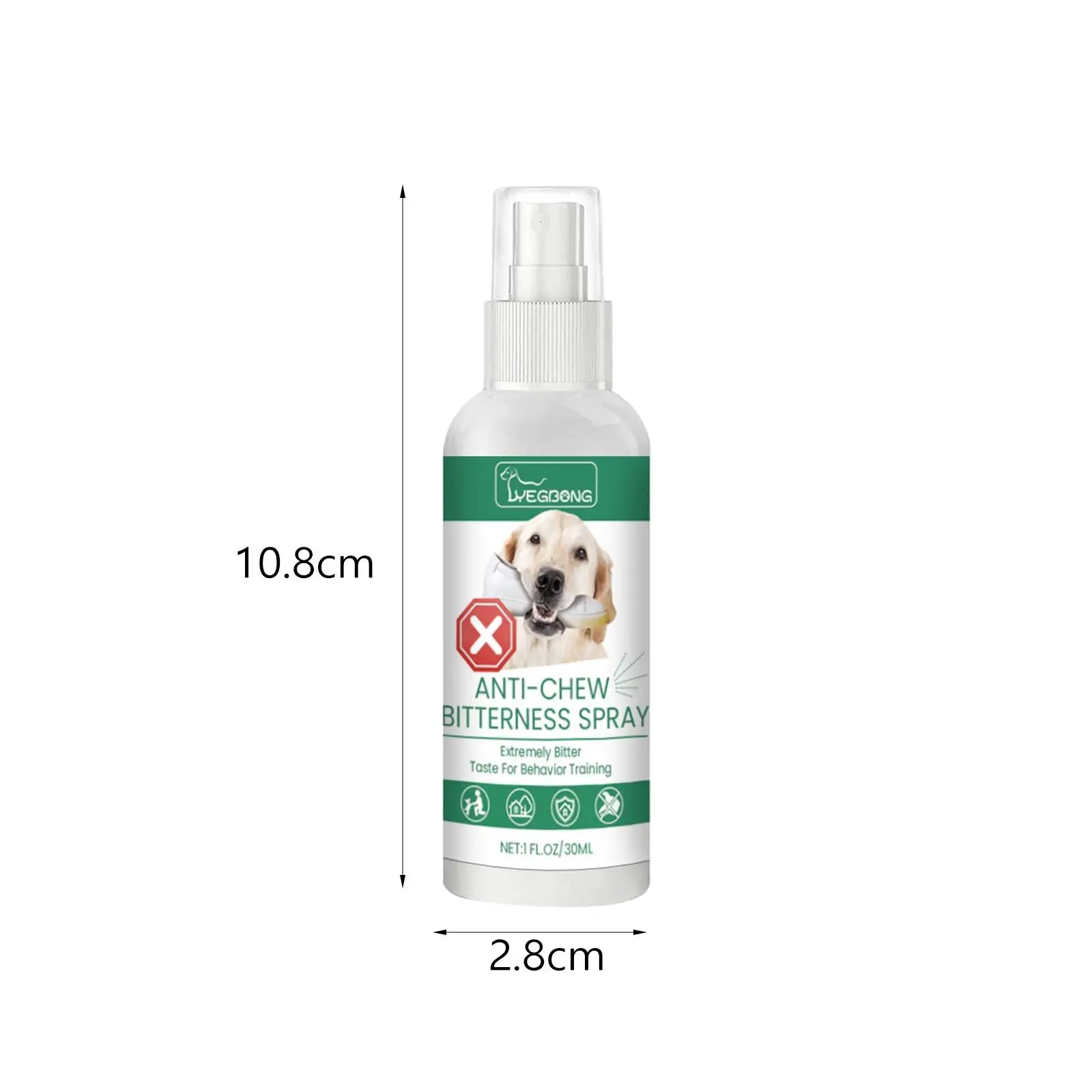 Behavior Training Anti Chew Spray for Dogs Stop Biting Pet Correct Spray Bitter Spray for Dogs for Carpet Sofa Fabric Shoes