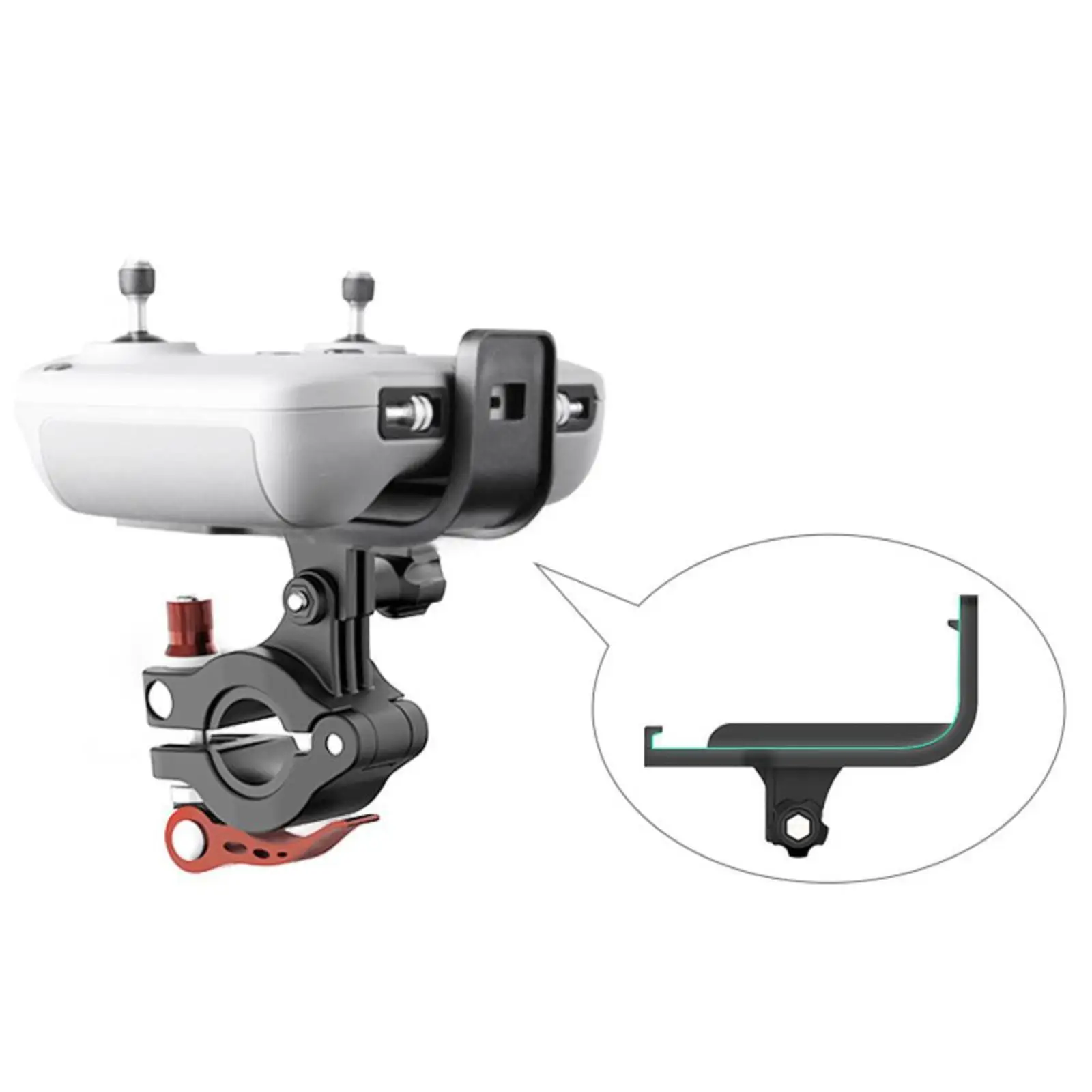controller-bicycle-handlebar-clip-holder-sturdy-plastic-non-slip-pad-for-dji-mavic-air-2-rc-drone