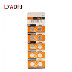 10Pcs 1.55V AG13 LR44 L1154 RW82 SR1154 SP76 pila SR44 Button Batteries A76 LR1154 GP7 Cell Coin Watch Toys Remote Battery