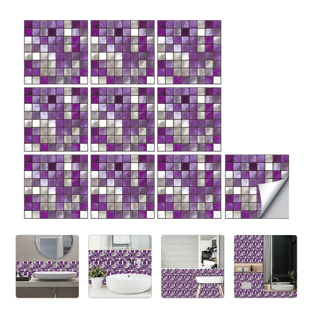 

Waterproof Tile Peel and Stick Wall Sticker Decorative Self-adhesive Stickers Decoration