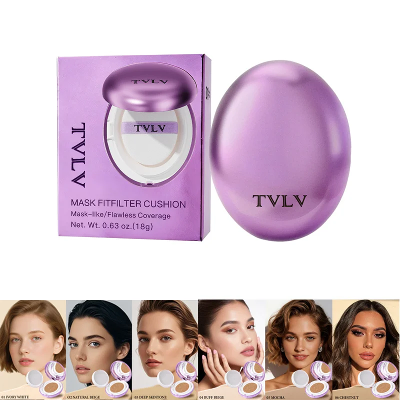 Base Líquida com Efeito Air Cushion - Acabamento Matte de Longa Duração, Disfarça Imperfeições, Base Impecável