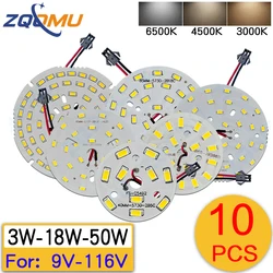 Tablica świetlna SMD5730 o wysokiej jasności 50W 9W 18W 30W 36W 5W 12W 15W 3W 24W 7W Panel lampy LED dla majsterkowiczów lampa sufitowa LED żarówka