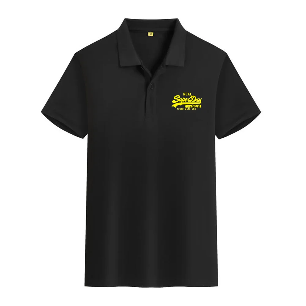 Koreanische Version Slim Fit Button Up Revers Unterhaltung Tag Programm gedruckt Jugend 2024 Sommer