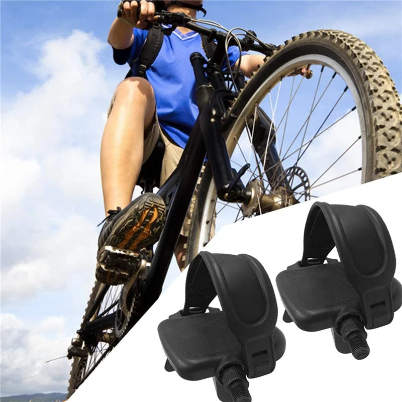 

B48B-32 шт. ремни для педалей велотренажера, регулируемые ремни для педалей, ремни для педалей для спиннингового велотренажера для дома или тренажерного зала