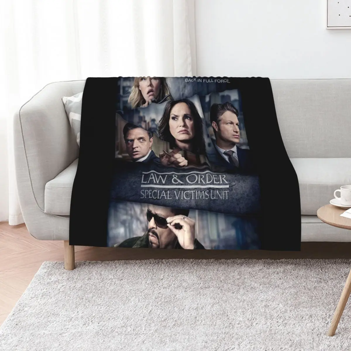 SVU Back in Full Force Throw Blanket Kid'S for winter Beautifuls Sleeping Bag Thins Blankets