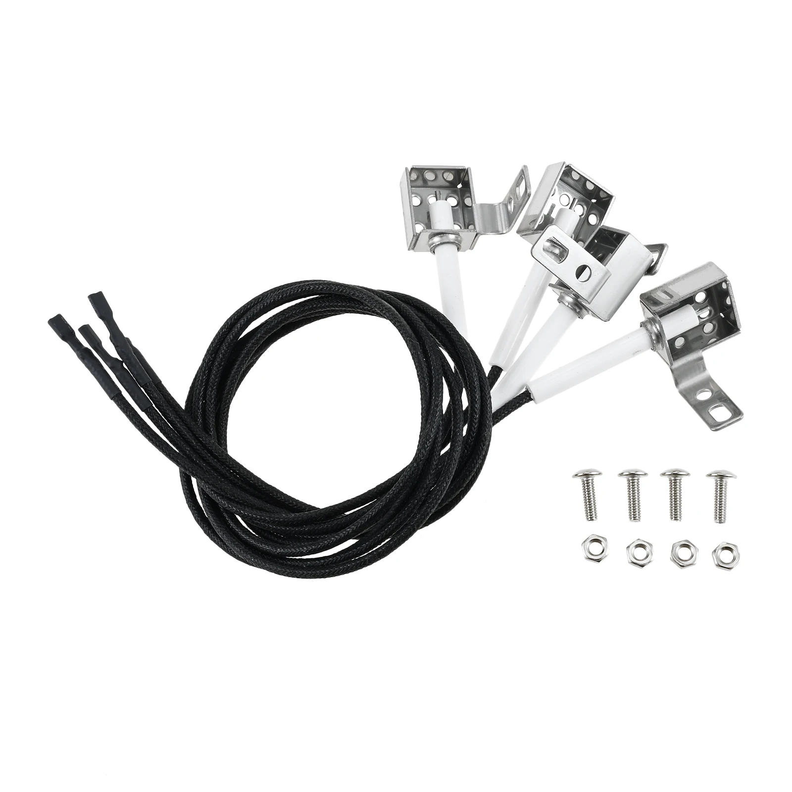 4pcs BG179A Grill Electrode Igniter for Master forge Lowe's 98162 BG1793B-A 503225 IG-49B BG1793B-A BG179C CIMF1 CIMF1-X3 23341