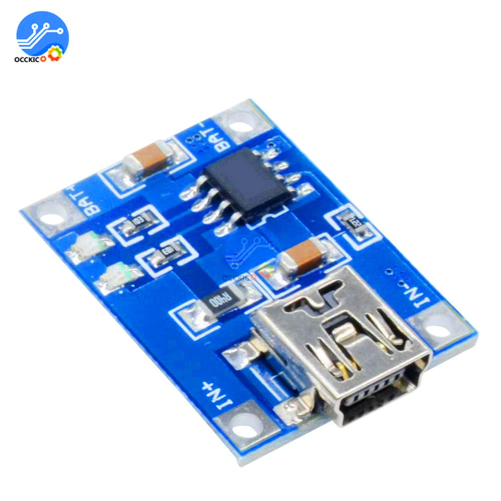 BMS 5V 1A Mini/Micro USB type-c 18650 scheda caricabatteria al litio kit fai da te kit banca di alimentazione modulo di protezione caricabatterie