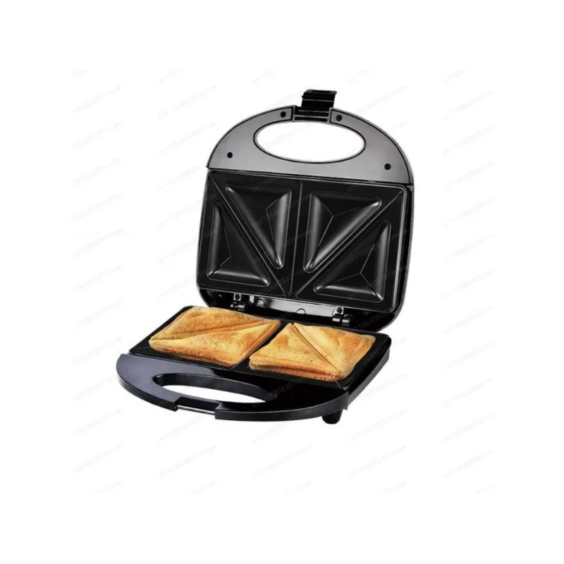 Máquina para hacer bistecs europeos y americanos, plancha de cocina de doble cara para panini, sándwiches, gofres y aperitivos, grill de prensa.