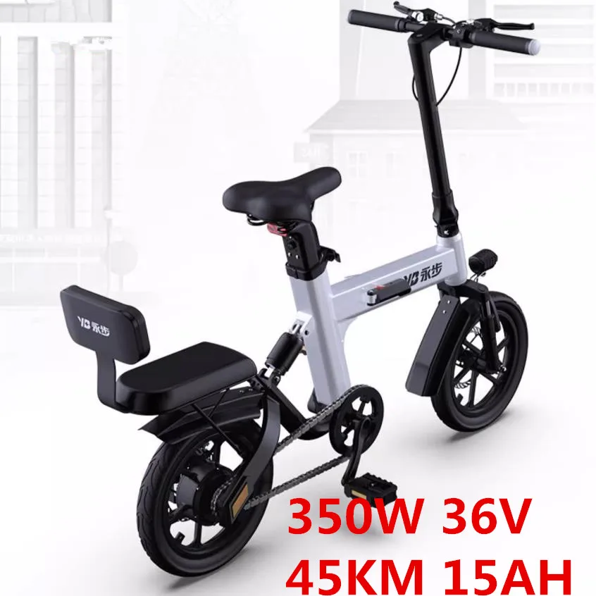 

Mini foldable electric bike for parent and child, 350W, 36V, 25 km/h, range 45km, 15AH, Mobile app control