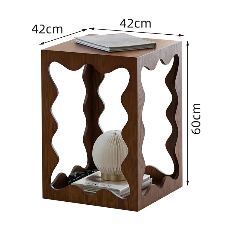 Decorative Minimalist Coffee Table Apartment Display Center Table Cupboard Collectable Tavolino Salotto Living Room Furniture