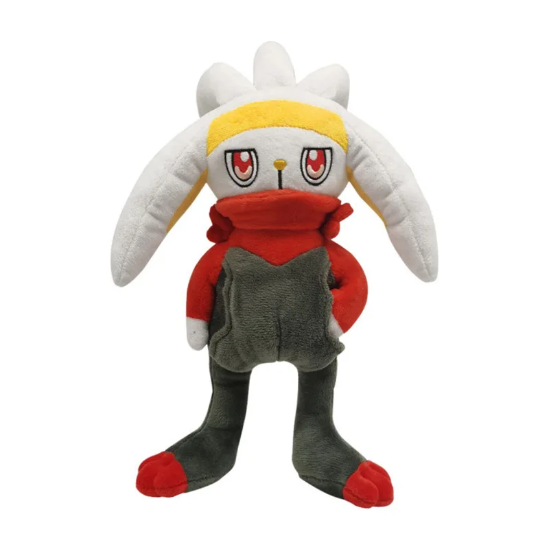 Pokemon Scorbunny Sobble Grookey Cartoon Elf Figure bambola di peluche collezione di peluche Pikachus Toys Kid regalo di natale Peluches