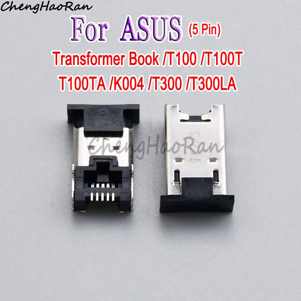 1/2/5 Pcs USB Charging Socket For ASUS Transformer Book T100 K004 T100TA T300 T300LA USB Port Tail Plug Jack Interface Connector