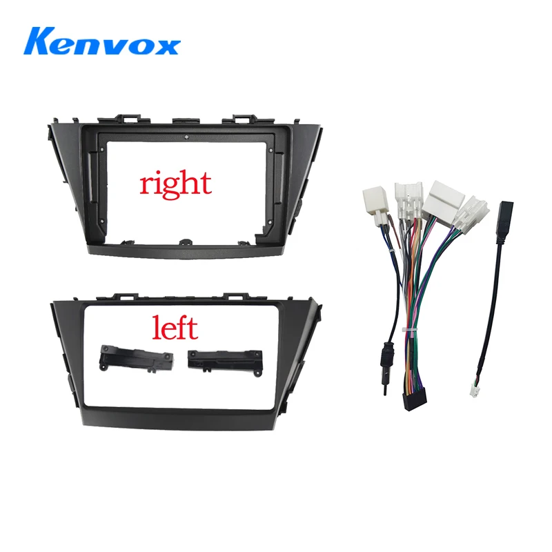 

android Car radio Canbus Box Decoder For Toyota Prius V Plus Alpha 2012 2015 Wiring Harness Plug Power wire Cable