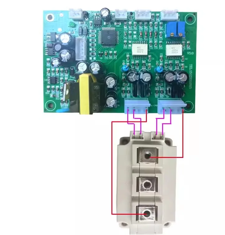 High-power Synchronous Boost/buck IGBT Module Driver Board V5.0