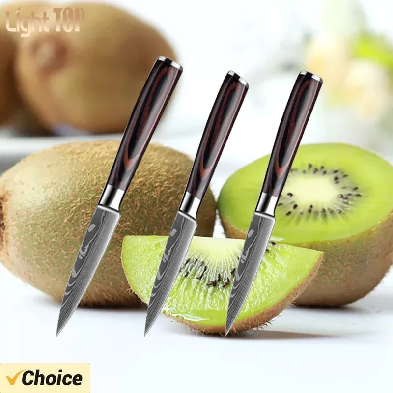 

1-3 Pcs Paring Knives Vegetable Peeler Sharp Vegetable Cutter Multifunction Kitchen Knives Set Japanese Knife Utility Knife