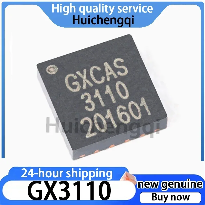 5PCS Genuine GX3110 QFN-16 Capacitive Signal Conditioning Chip I2C Interface