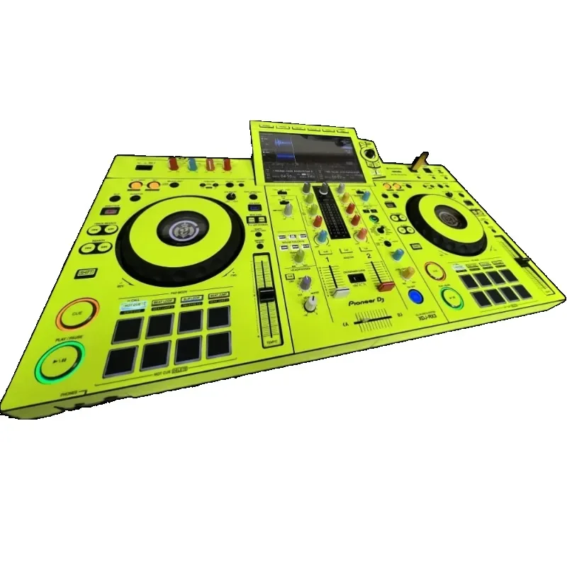 Film Xdjrx3 All-in-One Digital DJ Controller Disc Fully Surrounded by Multiple Colors   membrane