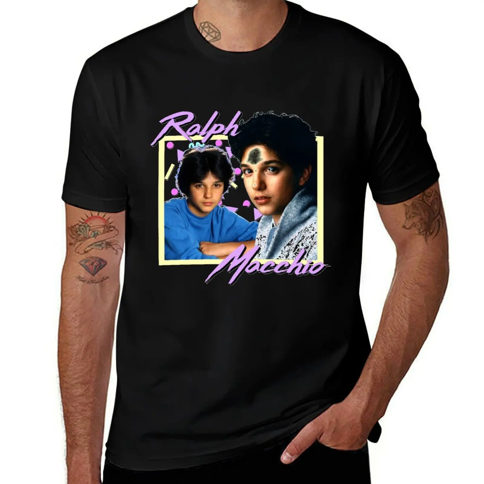80s Ralph Macchio T-Shirt Large Size Casual Tee Shirt T-Shirt