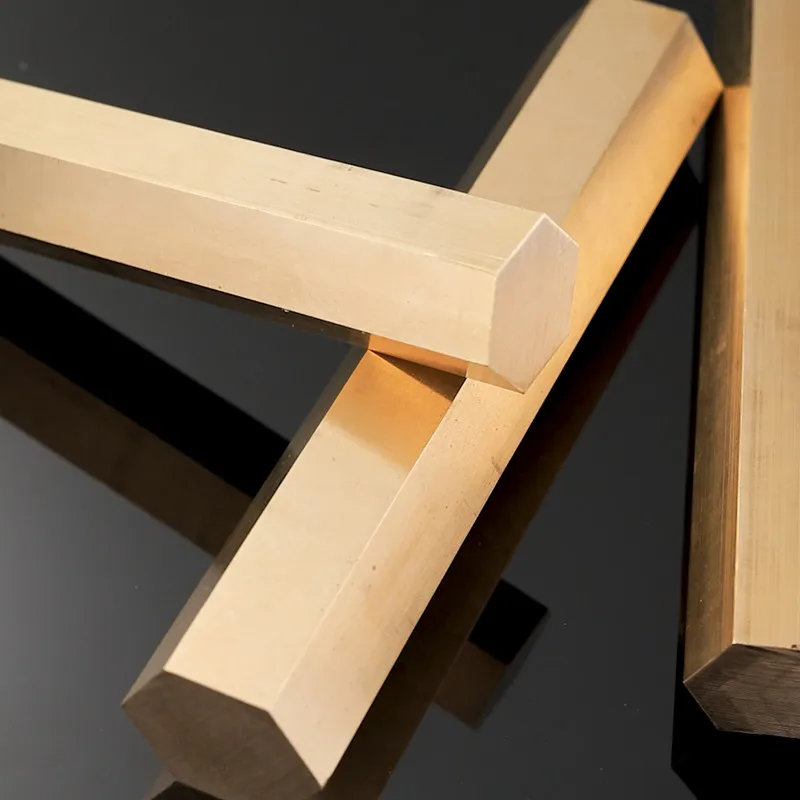 

H59/H62 Brass Hexagonal Bar High-Precision Hex Brass Rod 3-12mm Across Flats for Industrial Machinery Parts