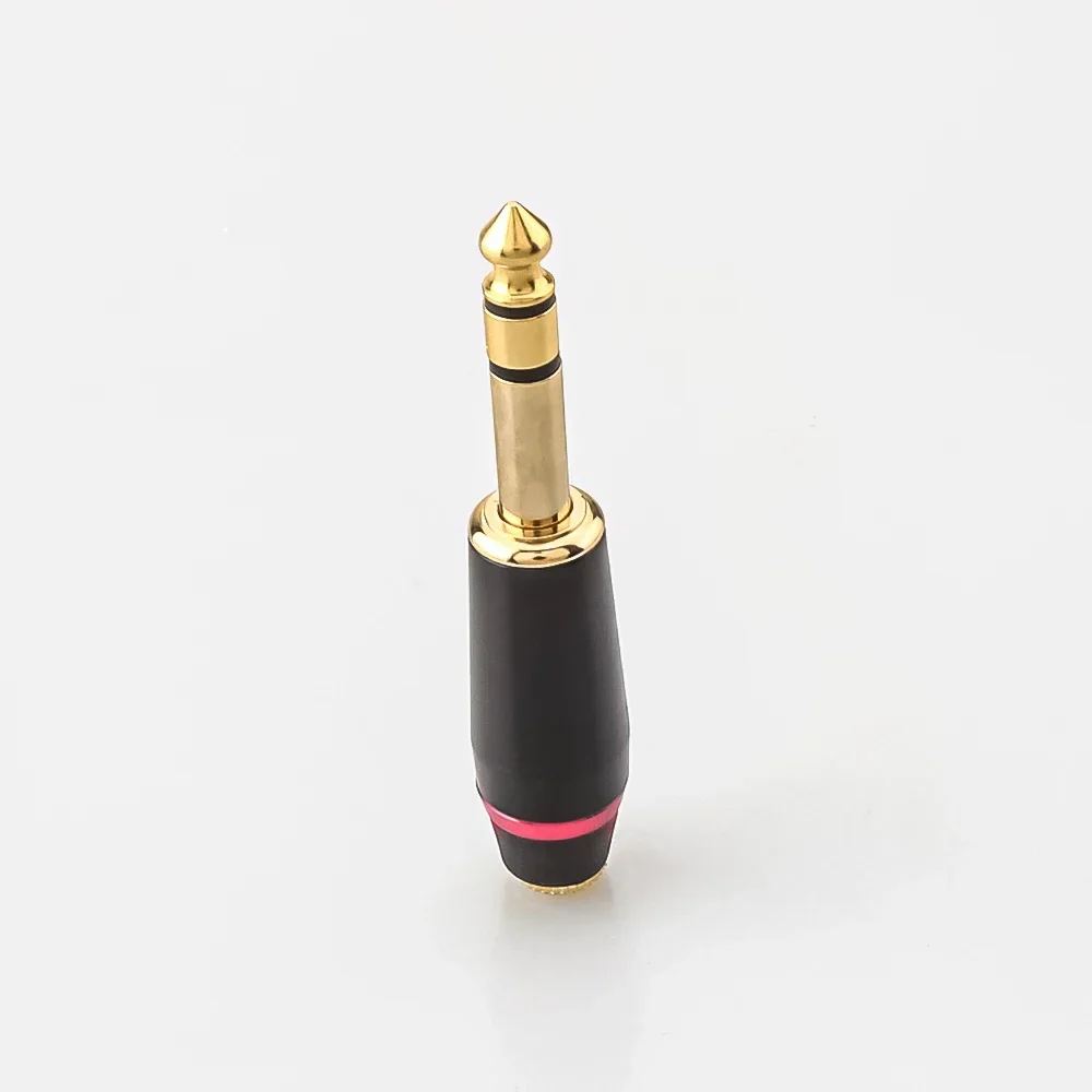 1x Gold Plated 2.5mm/3.5mm/4.4mm Balanced Female to 1/4 6.35mm TRS Male Adapter Converter