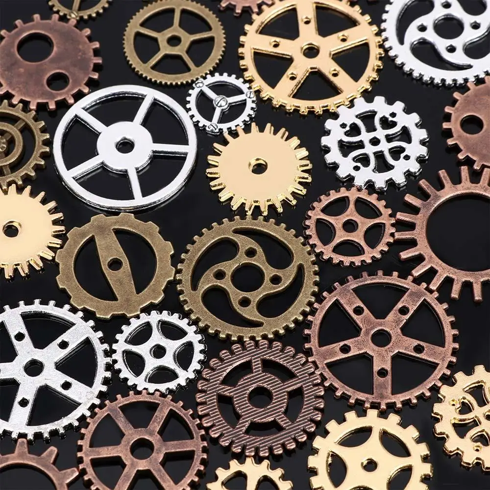 

New Brand Jewelry Charms DIY Charms Making Craft Arts Jewelry Cogs & Gears Watch Parts Steampunk