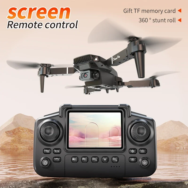 Professionelle E88 PRO Drohne mit Bildschirm 8K HD Kamera WiFi FPV faltbar RC Quadcopter Hubschrauber Spielzeug für Kinder Erwachsene Outdoor Geschenke