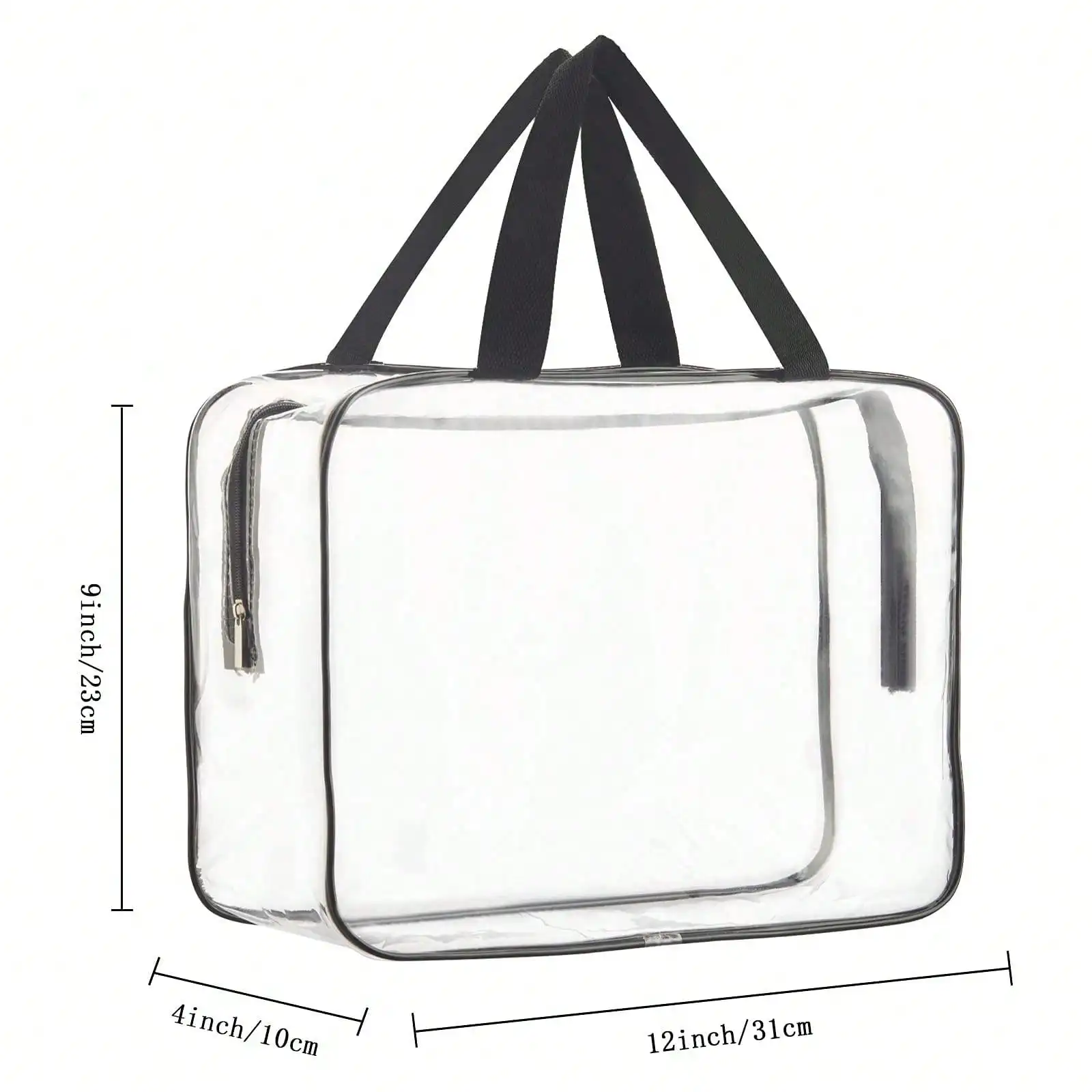8large toy storage bags multi-purpose zipper transparent PVC waterproof suitcase, suitable for building blocks - view 4
