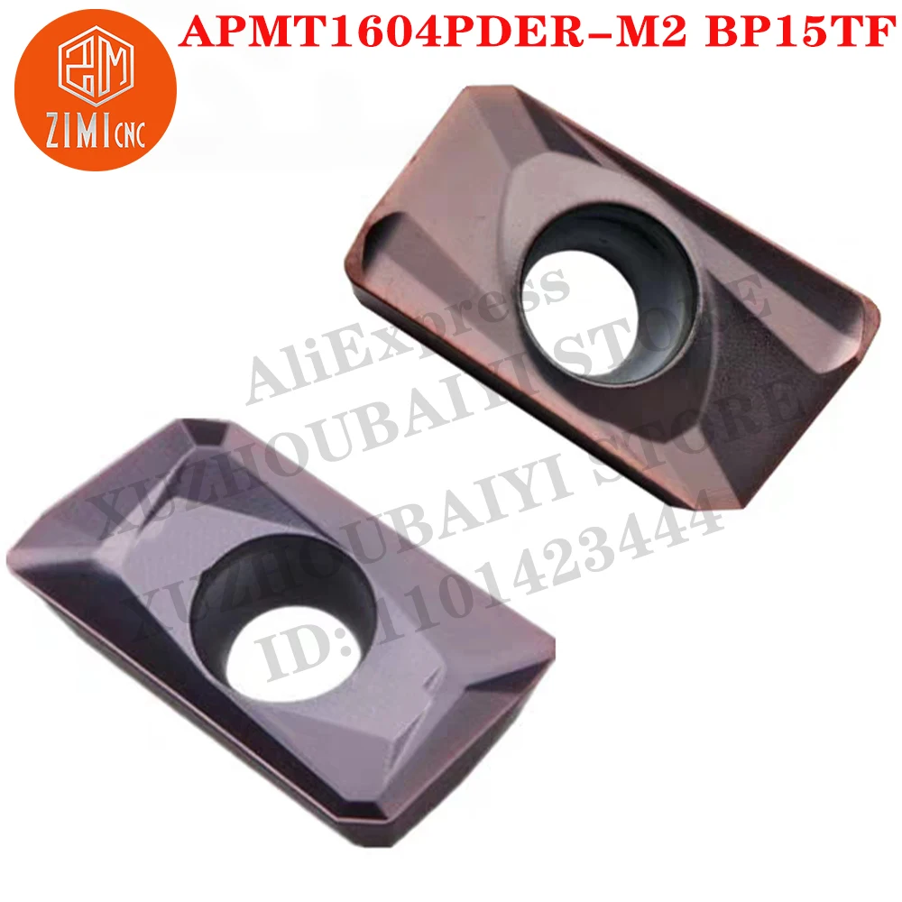 APMT1604PDER-M2 BP15TF APMT 1604 PDER-M2 Carbide Milling Insert Turning Tool CNC Tool Cutter Lathe Blad cutting tool metal lathe