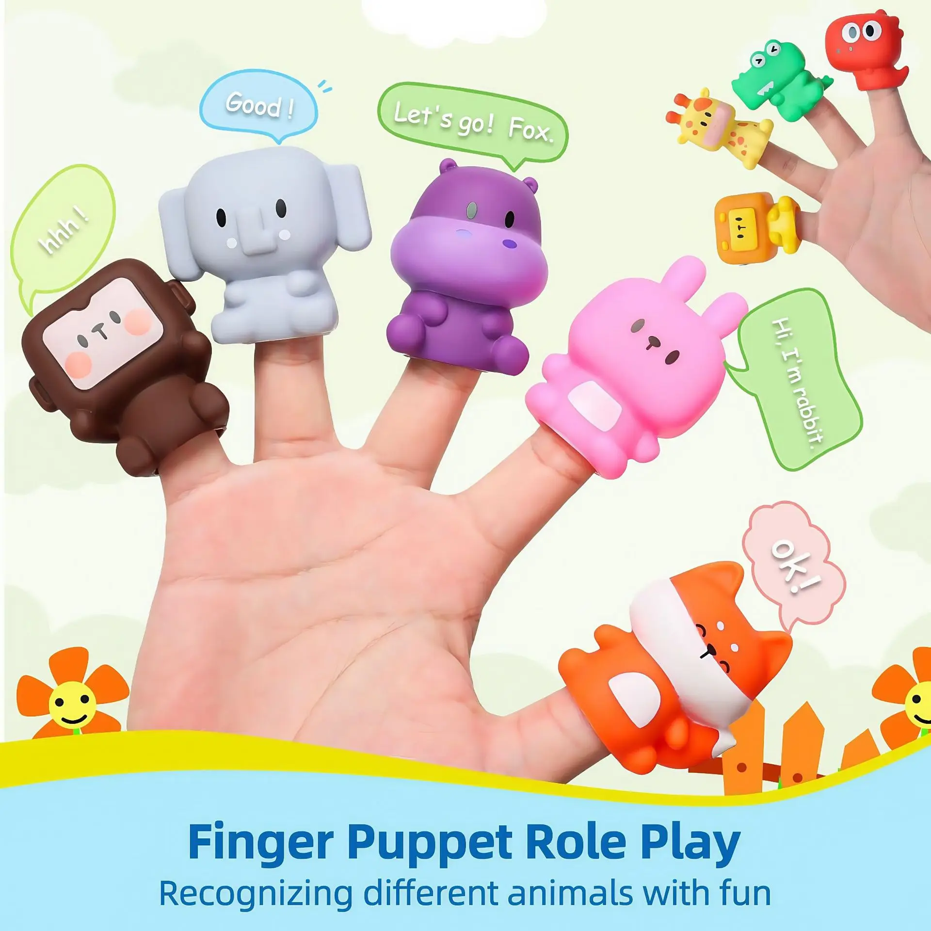 Set Treno Conta Animali per Bambini, Gioco Interattivo di Ordinamento con Personaggi Contadino e Animali Carini, Giocattolo Educativo Montessori per Bambini