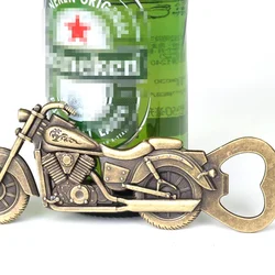 Zinc Alloy Motorcycle Bottle Opener Imitation Retro Motorcycle Beer Bottle Opener Small Gift.