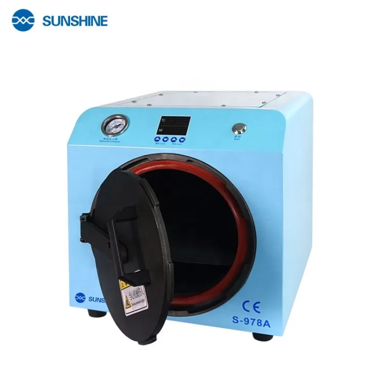 SUNSHINE SS-978A-máquina desespumadora inteligente de un botón, minimáquina de eliminación de burbujas de aire, Lcd Oca, reacondicionamiento de LCD, 220v/110v