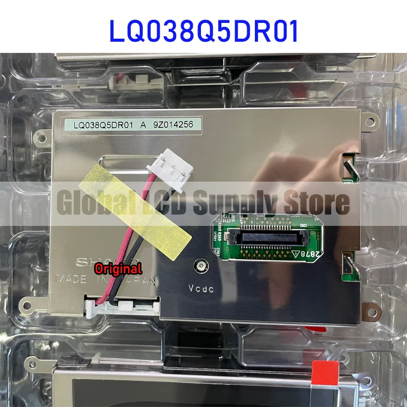 

LQ038Q5DR01 3,5-дюймовая ПРОМЫШЛЕННАЯ ЖК-панель экрана Оригинальная для Sharp 40-контактный разъем абсолютно новый полностью протестированный