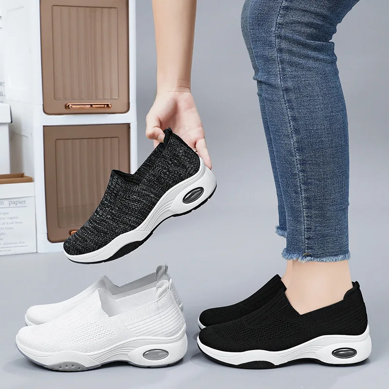 2024 summer new fashion casual shoes Comfortable breathable mesh shoes sneakers women's shoes